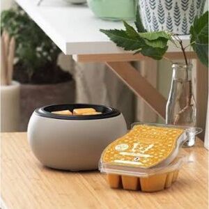 Scentsy Mod Warmer in Taupe, Includes Scentsy Wax Bar - New in Box